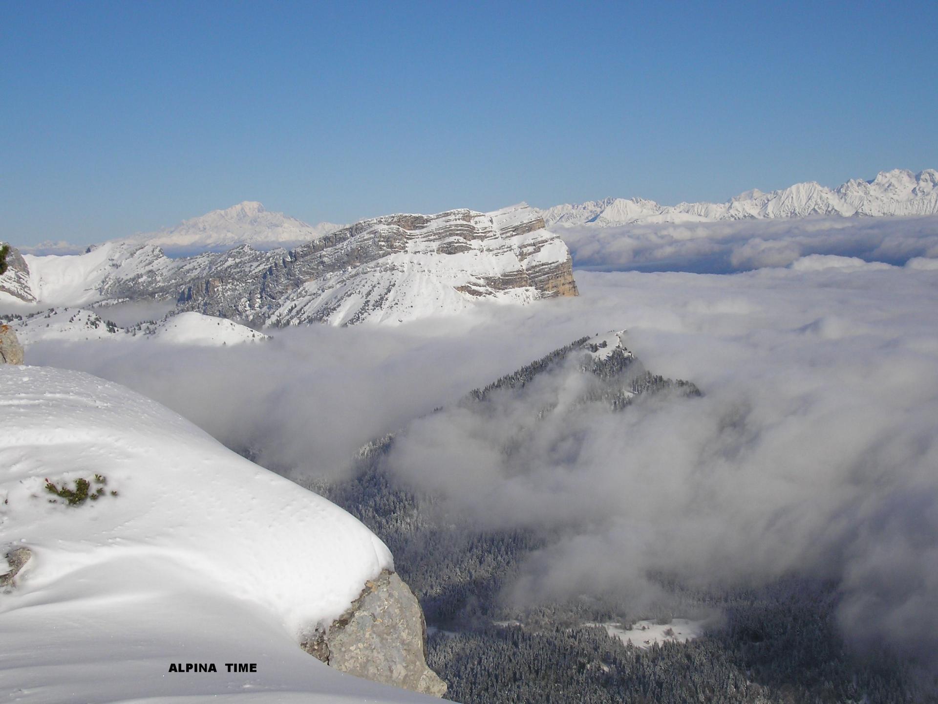 Mont Blanc, un lieu de rencontre des lignes sacrées
